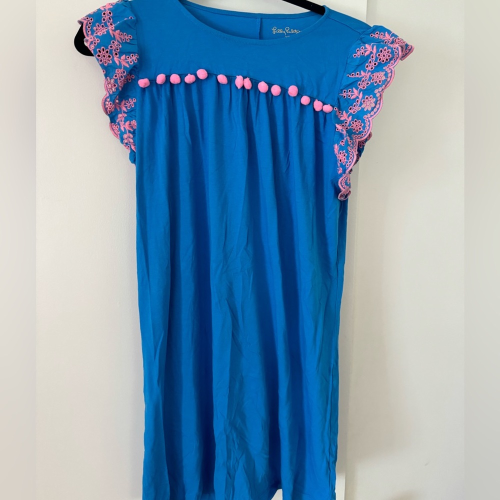 Lilly Pulitzer sleeveless Pom Pom dress. Size XS